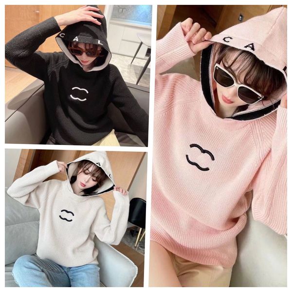 ss autumn/winter women's sweaters designer hoodie knitted cc letter embroidery temperament high-end fashions fashion soft 3 color mix, White
ss autumn/winter women's sweaters designer hoodie knitted cc letter embroidery temperament high-end fashions fashion soft 3 color mix, White
