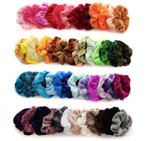 dhl 48colors solid girls velvet elastic hair scrunchie scrunchy head band ponytail hairbands rope accessories whole6952818, Slivery;white
dhl 48colors solid girls velvet elastic hair scrunchie scrunchy head band ponytail hairbands rope accessories whole6952818, Slivery;white