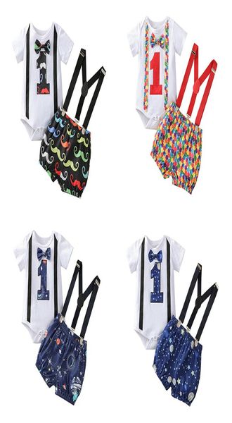 summer 1 year old birthday party clothing set for baby boys romper suspender shorts newborn infant 1st gentleman outfits m35591127107, White
summer 1 year old birthday party clothing set for baby boys romper suspender shorts newborn infant 1st gentleman outfits m35591127107, White