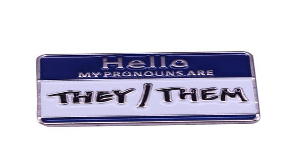 hello my pronouns are theythem brooch pins enamel metal badges lapel pin brooches jackets jeans fashion jewelry accessories1395658, Blue
hello my pronouns are theythem brooch pins enamel metal badges lapel pin brooches jackets jeans fashion jewelry accessories1395658, Blue