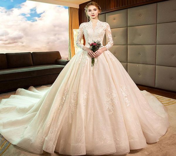 2021 women vintage aline vneck wedding dresses long backless lace puffy bridal gowns sweep train plus size 34 long sleeves6020917, Black
2021 women vintage aline vneck wedding dresses long backless lace puffy bridal gowns sweep train plus size 34 long sleeves6020917, Black