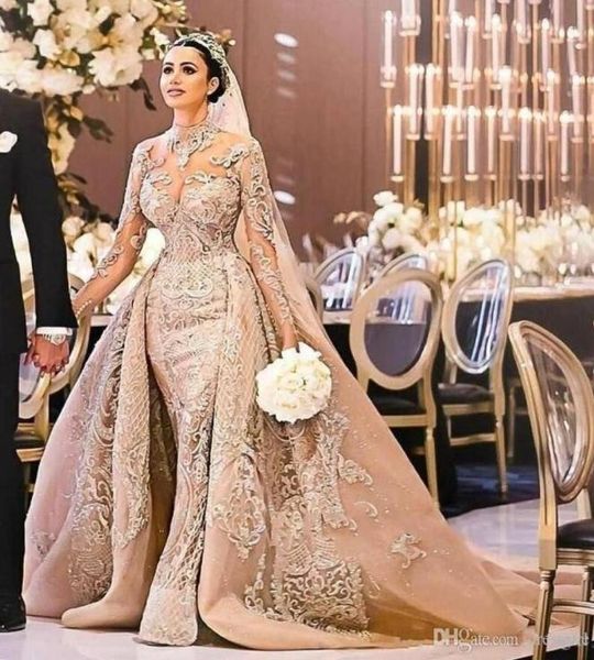 arabic dubai gorgeous high neck long sleeve wedding dress 2022 mermaid lace appliques detachable train bridal gowns vestido de noi4647993, White
arabic dubai gorgeous high neck long sleeve wedding dress 2022 mermaid lace appliques detachable train bridal gowns vestido de noi4647993, White