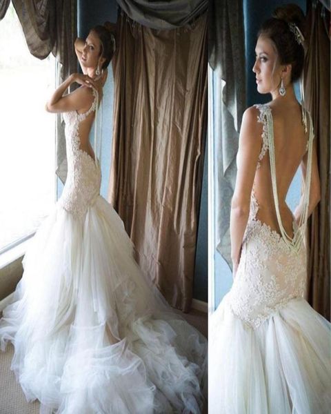 backless mermaid 2018 wedding dresses pears sheer neck lace applique trumpet bridal gowns sleeveless sweep train naama anat weddin1438824, White
backless mermaid 2018 wedding dresses pears sheer neck lace applique trumpet bridal gowns sleeveless sweep train naama anat weddin1438824, White