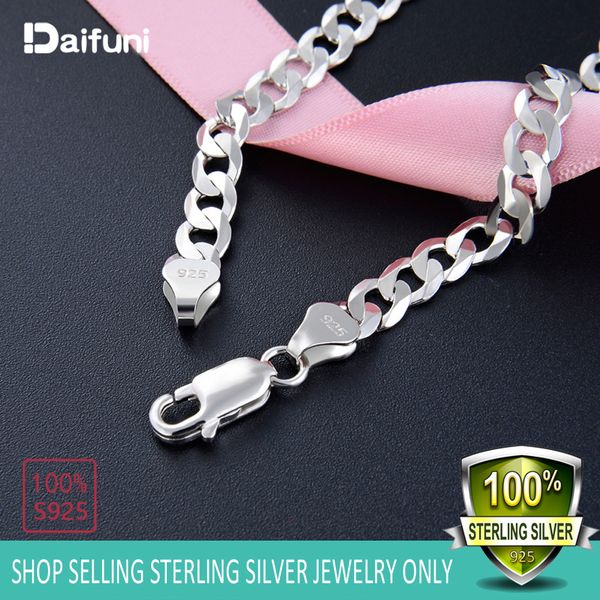 chain daifuni fashion 925 sterling silver miami bracelet 5mm for men singer sideway cuban hiphop style curb figaro jewelry party gift 230701, Black
chain daifuni fashion 925 sterling silver miami bracelet 5mm for men singer sideway cuban hiphop style curb figaro jewelry party gift 230701, Black