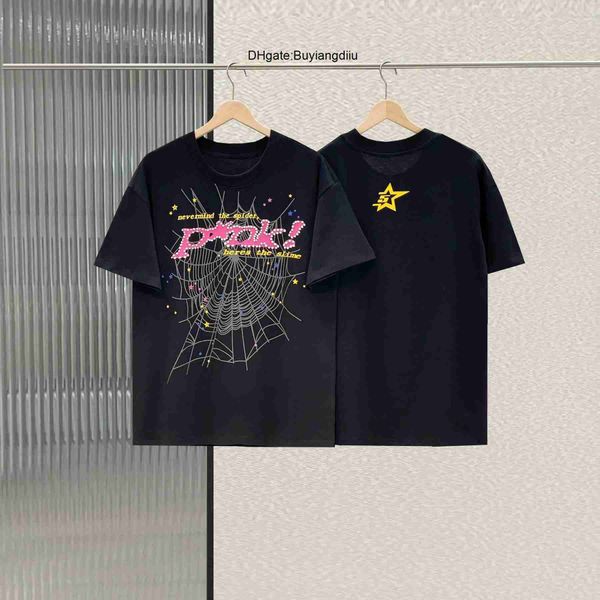 23ss men t shirt pink young thug spider 555555 mans women 1 quality foaming printing web pattern tshirt fashion tees ya nkb5, White;black
23ss men t shirt pink young thug spider 555555 mans women 1 quality foaming printing web pattern tshirt fashion tees ya nkb5, White;black