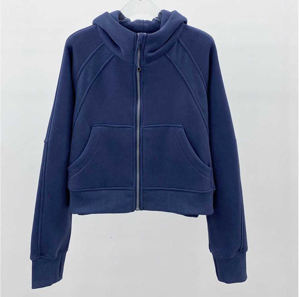 women brushed full zip hoodie jacket sportswear lu-98 yoga outfits hooded workout track running coat with pockets outdoor fleeces thumb hole, Black
women brushed full zip hoodie jacket sportswear lu-98 yoga outfits hooded workout track running coat with pockets outdoor fleeces thumb hole, Black