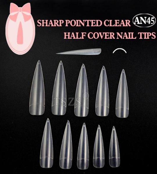whole1bags lot 500pcs in a bag clear stiletto false nail tips sharp ending acrylic nail art tips2793020, Red;gold
whole1bags lot 500pcs in a bag clear stiletto false nail tips sharp ending acrylic nail art tips2793020, Red;gold