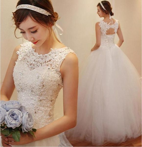 tulle bridal wedding dress romantic custom made vintage jewel floorlength applique beadings wedding vestidos bridal dress3479172, White
tulle bridal wedding dress romantic custom made vintage jewel floorlength applique beadings wedding vestidos bridal dress3479172, White