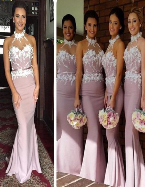 luxury sheath bridesmaid dresses with applique sashes halter bridemaids gowns handmade party dress in stock prom bridemaid d1821262, White;pink
luxury sheath bridesmaid dresses with applique sashes halter bridemaids gowns handmade party dress in stock prom bridemaid d1821262, White;pink