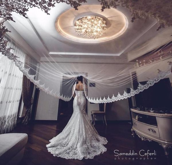 whiteivory applique tulle 3 meters long bridal head veils with comb wedding accessories lace bridal veil veu de noiva cp9050311, Black
whiteivory applique tulle 3 meters long bridal head veils with comb wedding accessories lace bridal veil veu de noiva cp9050311, Black