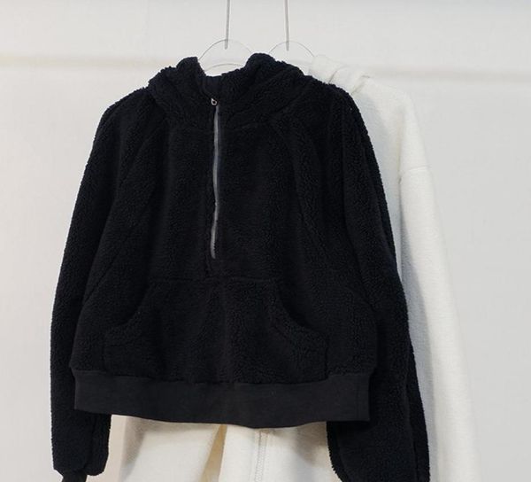 ll women039s lamb autumn hoodies sweatshirt yoga suit jacket ladies sport coat half zipper thick loose short style with fleec7242527
ll women039s lamb autumn hoodies sweatshirt yoga suit jacket ladies sport coat half zipper thick loose short style with fleec7242527