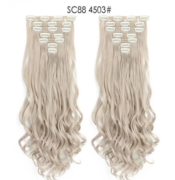 7pcsset 130g synthetic clip in on hair extension ponytails 22inch curly high temperature fiber hairpieces more colors optional1525999, Black;brown
7pcsset 130g synthetic clip in on hair extension ponytails 22inch curly high temperature fiber hairpieces more colors optional1525999, Black;brown