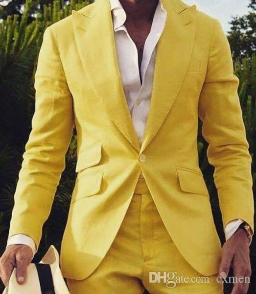 wide peaked lapel custom made yellow men suits wedding suits for men groom tuxedo groomsmen suits man blazers jacket 2 piece pants8963838, Black;gray
wide peaked lapel custom made yellow men suits wedding suits for men groom tuxedo groomsmen suits man blazers jacket 2 piece pants8963838, Black;gray