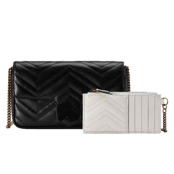 fashion crossbody bag outdoor women's bag with metal logo v-pattern design 2-piece set leather shoulder bag card bag
fashion crossbody bag outdoor women's bag with metal logo v-pattern design 2-piece set leather shoulder bag card bag