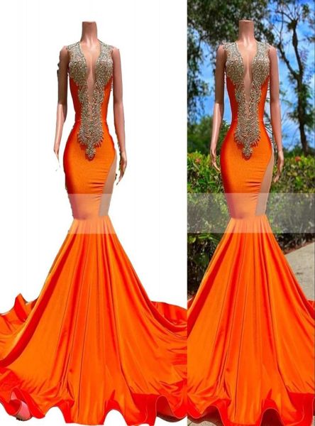 2023 arabic evening dresses wear luxurious beaded crystals rhinestone orange deep v neck prom dress mermaid formal party gowns ope3021718, Black;red
2023 arabic evening dresses wear luxurious beaded crystals rhinestone orange deep v neck prom dress mermaid formal party gowns ope3021718, Black;red