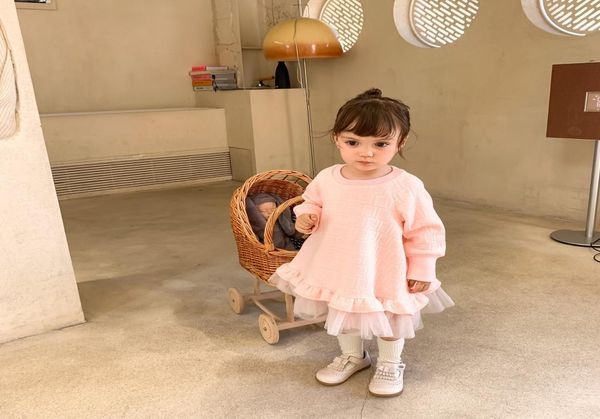 autumn kids girls long sleeve dress sweet baby soft cotton pink dresses girl christmas party clothing1149034, Red;yellow
autumn kids girls long sleeve dress sweet baby soft cotton pink dresses girl christmas party clothing1149034, Red;yellow