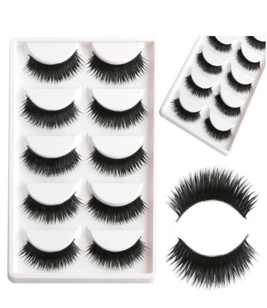 thick false eyelashes 1 box 5 pairs short thick black natural smoky makeup long fake eye lashes4670410
thick false eyelashes 1 box 5 pairs short thick black natural smoky makeup long fake eye lashes4670410
