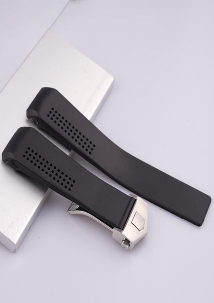 20 22mm new strap black silicone rubber watchbands strap silver deployment clasp for tag watch bundled installation tools7589767, Black;brown
20 22mm new strap black silicone rubber watchbands strap silver deployment clasp for tag watch bundled installation tools7589767, Black;brown