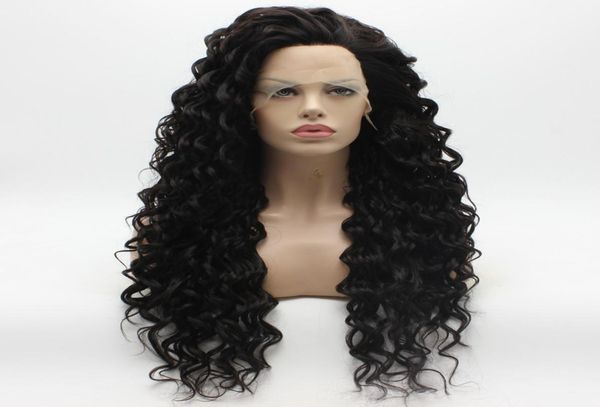 iwona hair curly long dark brown wig 184 half hand tied heat resistant synthetic lace front wig8557804, Black
iwona hair curly long dark brown wig 184 half hand tied heat resistant synthetic lace front wig8557804, Black