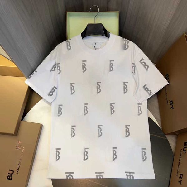 bby short sleeved t shirt women's polo shirt burb designer shirts tb letter tshirt round neck tee men women cotton sweatshirt, White
bby short sleeved t shirt women's polo shirt burb designer shirts tb letter tshirt round neck tee men women cotton sweatshirt, White