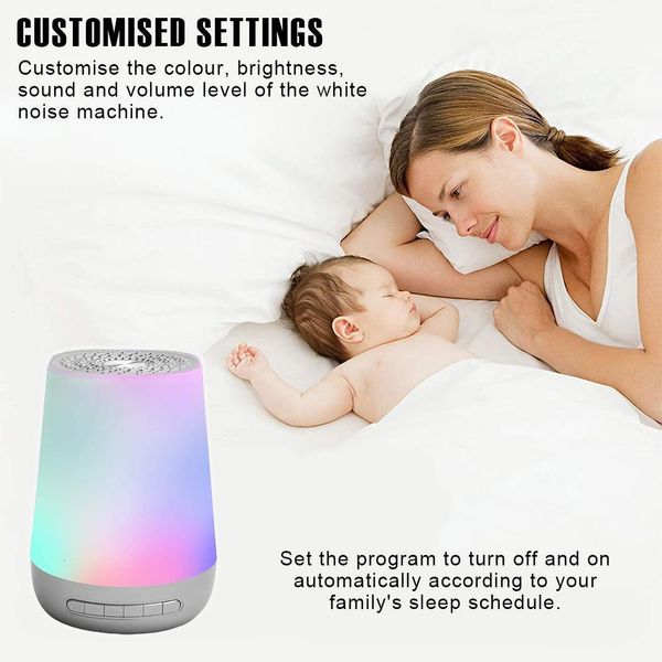 baby monitor camera white noise machine sleep sound colorful night lights 28 soothing sounds with 35mm headphone jack remote control 230701
baby monitor camera white noise machine sleep sound colorful night lights 28 soothing sounds with 35mm headphone jack remote control 230701