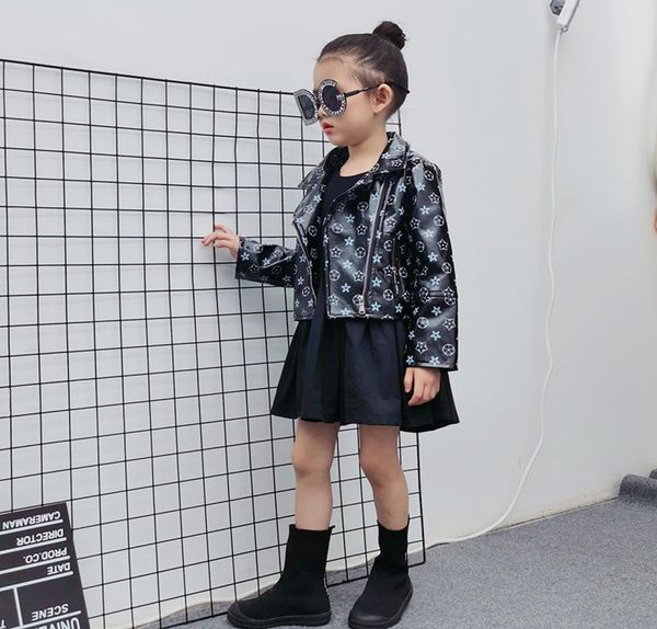 fashion new kids pu leather jacket outwear boys girls black printed long sleeve zipper jacket kids designer clothes a35115175957, Blue;gray
fashion new kids pu leather jacket outwear boys girls black printed long sleeve zipper jacket kids designer clothes a35115175957, Blue;gray
