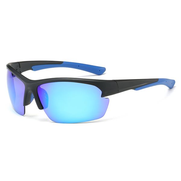 classical rider sunglasses anti-skidding half frame wind eyewear with mercury lenses, White;black
classical rider sunglasses anti-skidding half frame wind eyewear with mercury lenses, White;black