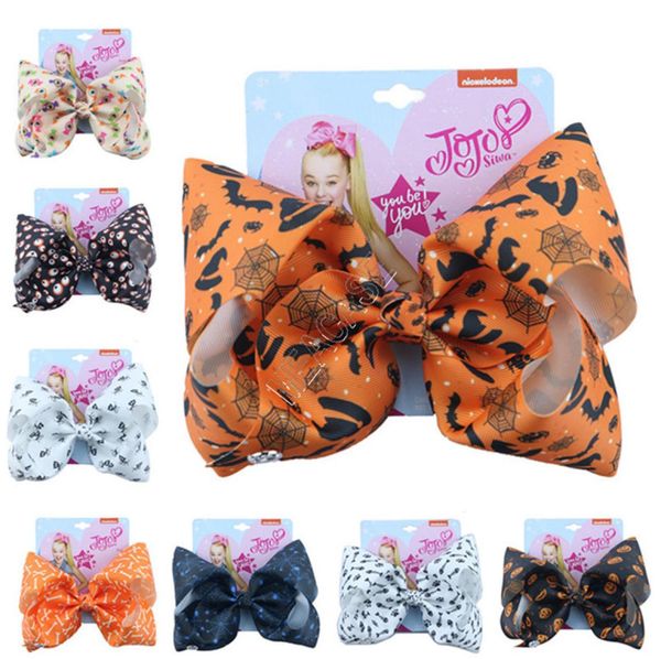 kids jojo siwa bow hairpins 8 inch hair bows barrette halloween pumpkin spider ghost hair clip accessories headdress party gifts d4489646, Slivery;white
kids jojo siwa bow hairpins 8 inch hair bows barrette halloween pumpkin spider ghost hair clip accessories headdress party gifts d4489646, Slivery;white