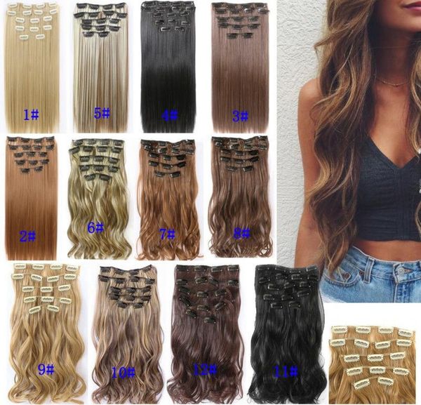 16 clip long 26 inches straight hair no trace hair extension natural wave lady full head card hair extension headwear synthetic pi6580654, Black;brown
16 clip long 26 inches straight hair no trace hair extension natural wave lady full head card hair extension headwear synthetic pi6580654, Black;brown