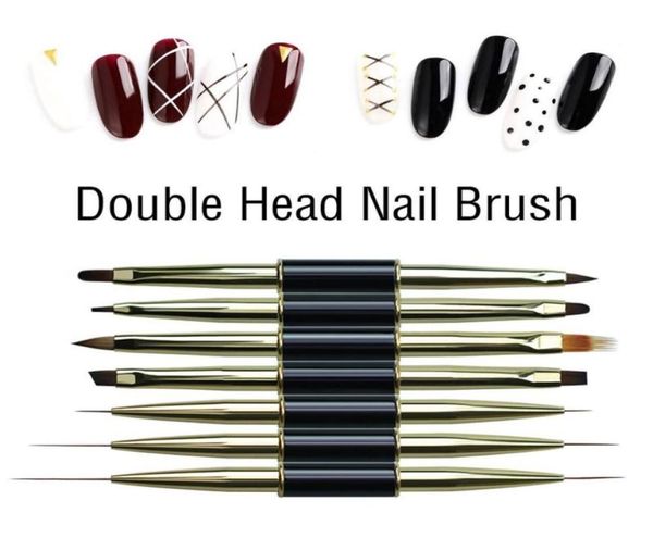 nail brushes beauty gel polish diy art painting pen liner drawing brush double head9859120, Yellow
nail brushes beauty gel polish diy art painting pen liner drawing brush double head9859120, Yellow
