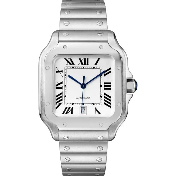 u1 aaa fashion men's santos watch sports style automatic mechanical movement 361l fine steel case strap exquisite appearance suitable g, Slivery;golden
u1 aaa fashion men's santos watch sports style automatic mechanical movement 361l fine steel case strap exquisite appearance suitable g, Slivery;golden