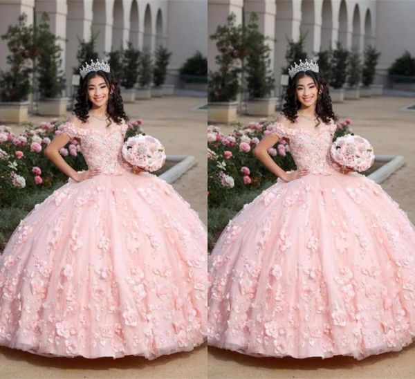 2022 modest light pink quinceanera dresses with 3d flowers floral applique beaded off the shoulder sweet 16 dress ball gown puffy1022755, Blue;red
2022 modest light pink quinceanera dresses with 3d flowers floral applique beaded off the shoulder sweet 16 dress ball gown puffy1022755, Blue;red