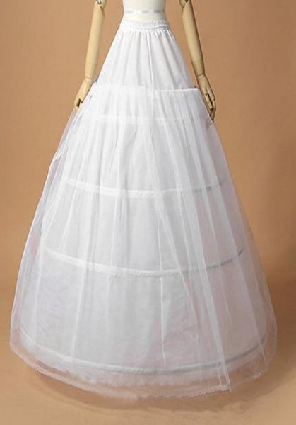 ball gown wedding petticoat with lace underskirt dresses 4 hoops wedding accessories6655270, White
ball gown wedding petticoat with lace underskirt dresses 4 hoops wedding accessories6655270, White