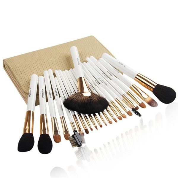 zoreya quality bridal make up brushes professional 22 pcs blush powder makeup brushes set white brush kit case7851105
zoreya quality bridal make up brushes professional 22 pcs blush powder makeup brushes set white brush kit case7851105