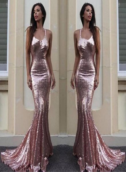 rose gold mermaid evening dresses 2020 halter sequins long prom dresses formal party wear robe de soiree3815385, Black;red
rose gold mermaid evening dresses 2020 halter sequins long prom dresses formal party wear robe de soiree3815385, Black;red