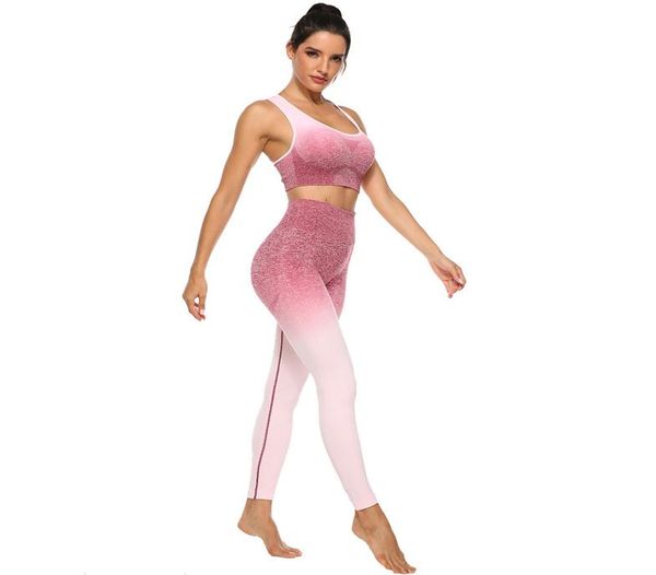 yoga louou short high waist running shorts gradient strong stretch nylon long pants and bra set lady fitness seamless breasts hip1025381
yoga louou short high waist running shorts gradient strong stretch nylon long pants and bra set lady fitness seamless breasts hip1025381
