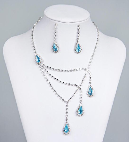 15015a in stock unique popular wedding bridal or bridesmaids rhinestone necklace earrings silver jewelry set prom7623763, White
15015a in stock unique popular wedding bridal or bridesmaids rhinestone necklace earrings silver jewelry set prom7623763, White