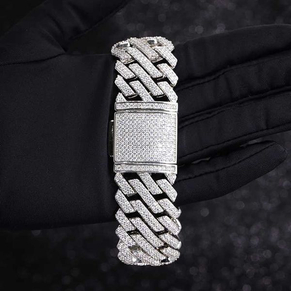custom 26mm width cuban bracelet hip hop cuban chain s925 silver d vvs moissanite cuban necklace link bracelet
custom 26mm width cuban bracelet hip hop cuban chain s925 silver d vvs moissanite cuban necklace link bracelet