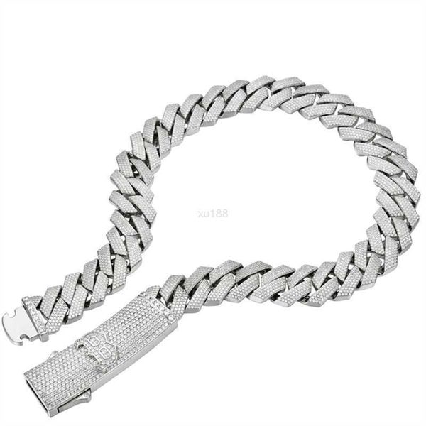 s925 hip hop jewelry crazy design heavy 20mm iced mens miami cuban link chain cuban baguette moissanite necklace, Silver
s925 hip hop jewelry crazy design heavy 20mm iced mens miami cuban link chain cuban baguette moissanite necklace, Silver