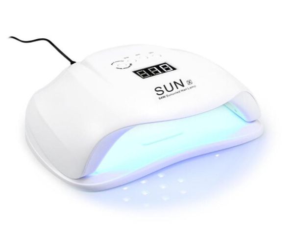 54w uvled lamp nail dryer potherapy fingernail toenail nail gel polish curing lamp professional manicure pedicure machine6341629
54w uvled lamp nail dryer potherapy fingernail toenail nail gel polish curing lamp professional manicure pedicure machine6341629