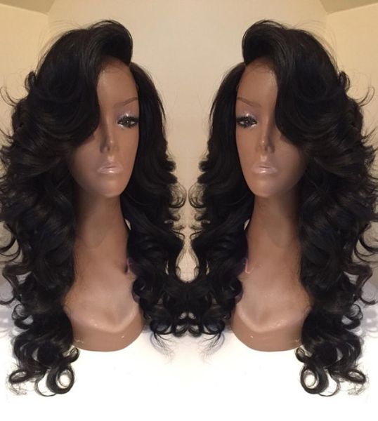 celebrity style synthetic wigs loose body wave hair wig natural black 1b color with side bangs pelucas black women full wigs3958295
celebrity style synthetic wigs loose body wave hair wig natural black 1b color with side bangs pelucas black women full wigs3958295