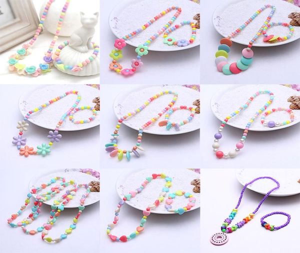 children jewelry sets for girls gifts kids necklace set baby round beads colorful necklace bracelet set accessories c57496758243, Red;brown
children jewelry sets for girls gifts kids necklace set baby round beads colorful necklace bracelet set accessories c57496758243, Red;brown