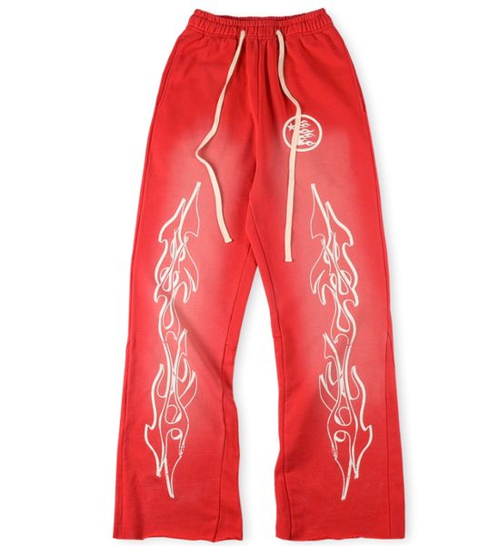 2023 red flare pans men's 1 women's water washing sports elastic waist casual bell-bottoms, Black;brown
2023 red flare pans men's 1 women's water washing sports elastic waist casual bell-bottoms, Black;brown