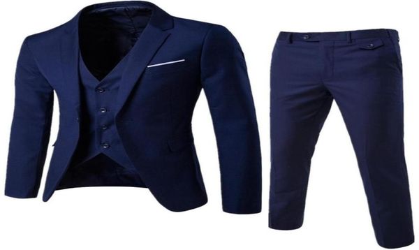 new brand dark blue groom wedding tuxedos men suits 3 pieces jacketpantsvest groomsman suits custom6863756, Black;gray
new brand dark blue groom wedding tuxedos men suits 3 pieces jacketpantsvest groomsman suits custom6863756, Black;gray
