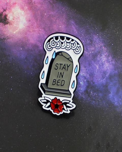 tombstone quotstay in bedquot cloud raining enamel personality creative pins decoration special cartoon lapel denim badge hall4753785, Blue
tombstone quotstay in bedquot cloud raining enamel personality creative pins decoration special cartoon lapel denim badge hall4753785, Blue