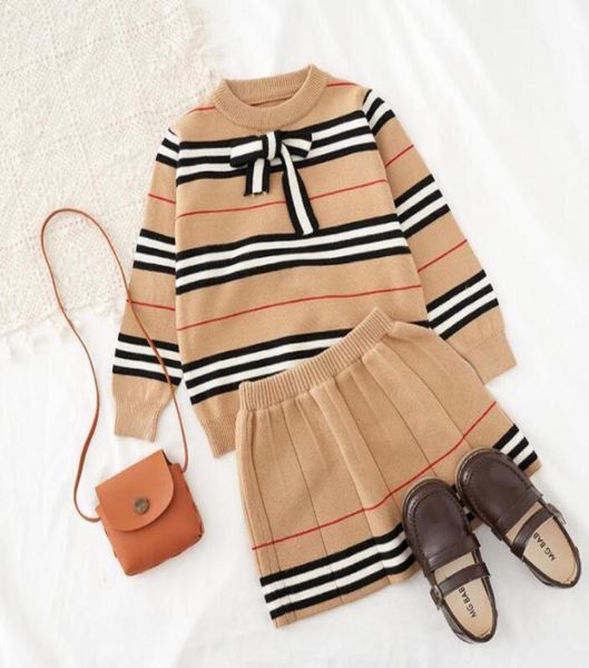 spring autumn baby girls clothing sets cute girl knitted outfits kids striped long sleeve sweatersskirts 2pcs set children suit3138764, White
spring autumn baby girls clothing sets cute girl knitted outfits kids striped long sleeve sweatersskirts 2pcs set children suit3138764, White