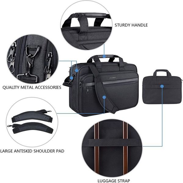briefcases superb 173" lapmessenger bag computer shoulder briefcase for travel business school 230701
briefcases superb 173" lapmessenger bag computer shoulder briefcase for travel business school 230701