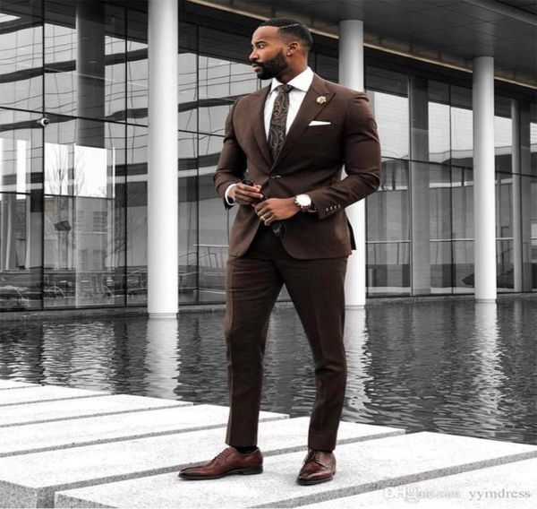 brown wedding suits 2019 slim fit bridegroom tuxedos for men 3 pieces groomsmen suit formal business tuxedos jacketpantsvest t6330825, Black;gray
brown wedding suits 2019 slim fit bridegroom tuxedos for men 3 pieces groomsmen suit formal business tuxedos jacketpantsvest t6330825, Black;gray