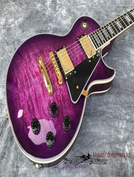 china electric guitar oem shop electric guitar custom purple guitar quilted maple wood ebony fingerboard abr 1 bridge ship6839053
china electric guitar oem shop electric guitar custom purple guitar quilted maple wood ebony fingerboard abr 1 bridge ship6839053