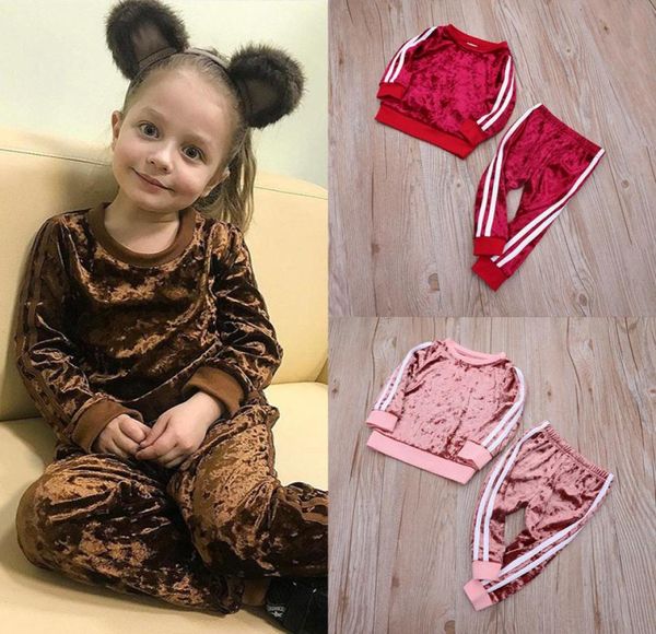 autumn winter kids velvet clothes set baby girls designer casual clothing outsuits thicken pants twopiece children clothing 2256711, White
autumn winter kids velvet clothes set baby girls designer casual clothing outsuits thicken pants twopiece children clothing 2256711, White